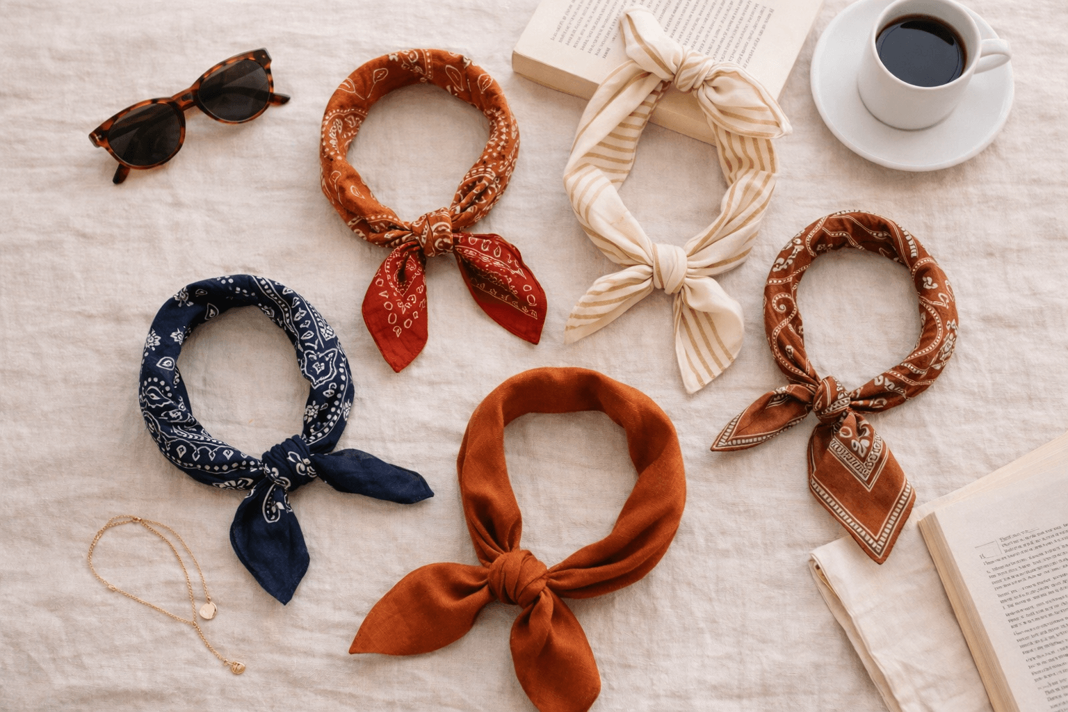 Bandana accessoire iconique