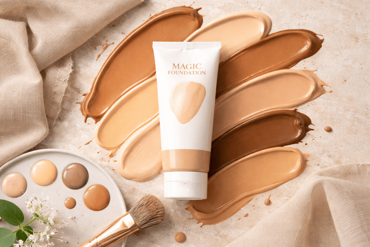 Fond de teint magique