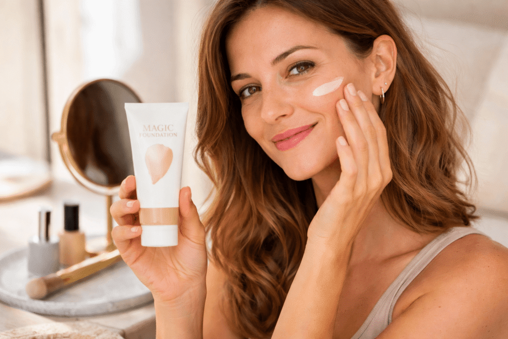 Fond de teint magique