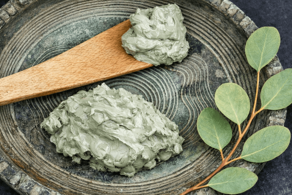 Argile verte en cataplasme