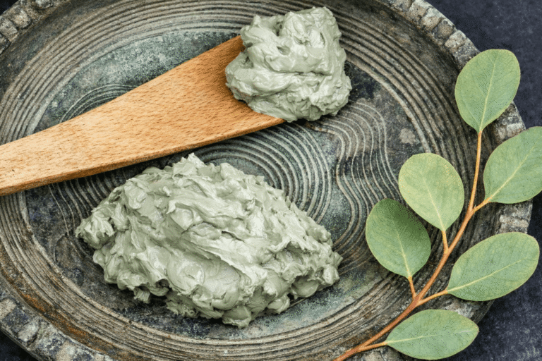 Argile verte en cataplasme