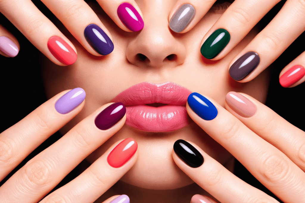 Modèle ongle semi permanent