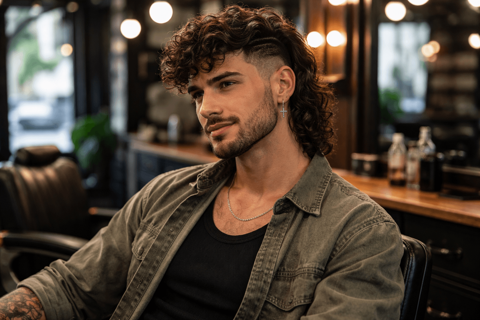 Modern mullet