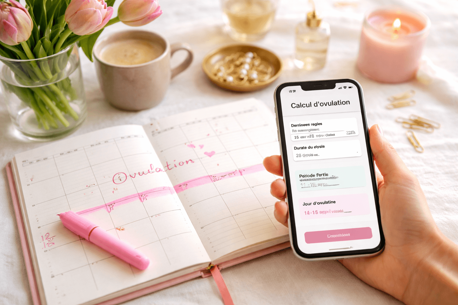 Calculateur date ovulation we-mag.com : connaître sa période fertile facilement