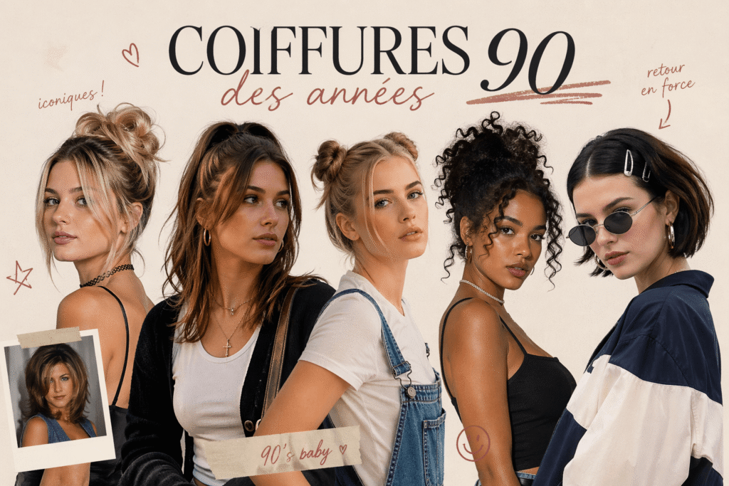 Coiffure année 90