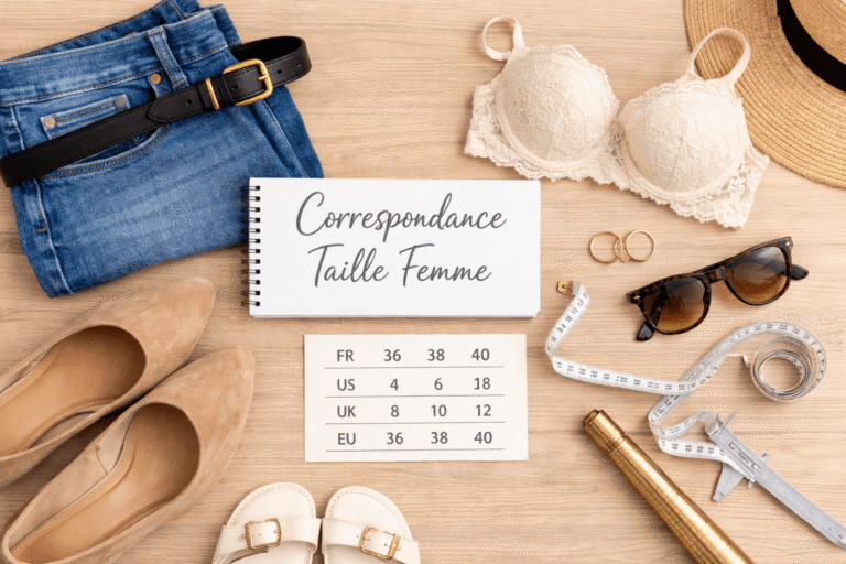 Correspondance taille femme