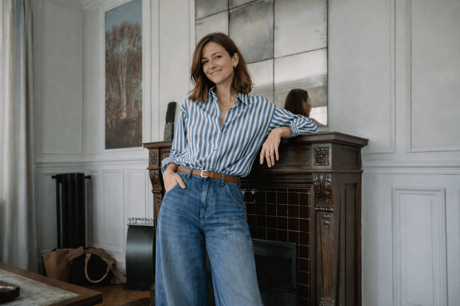 Jean wide leg femme : comment je le porte (vraiment), selon ma morphologie et mon style en 2026