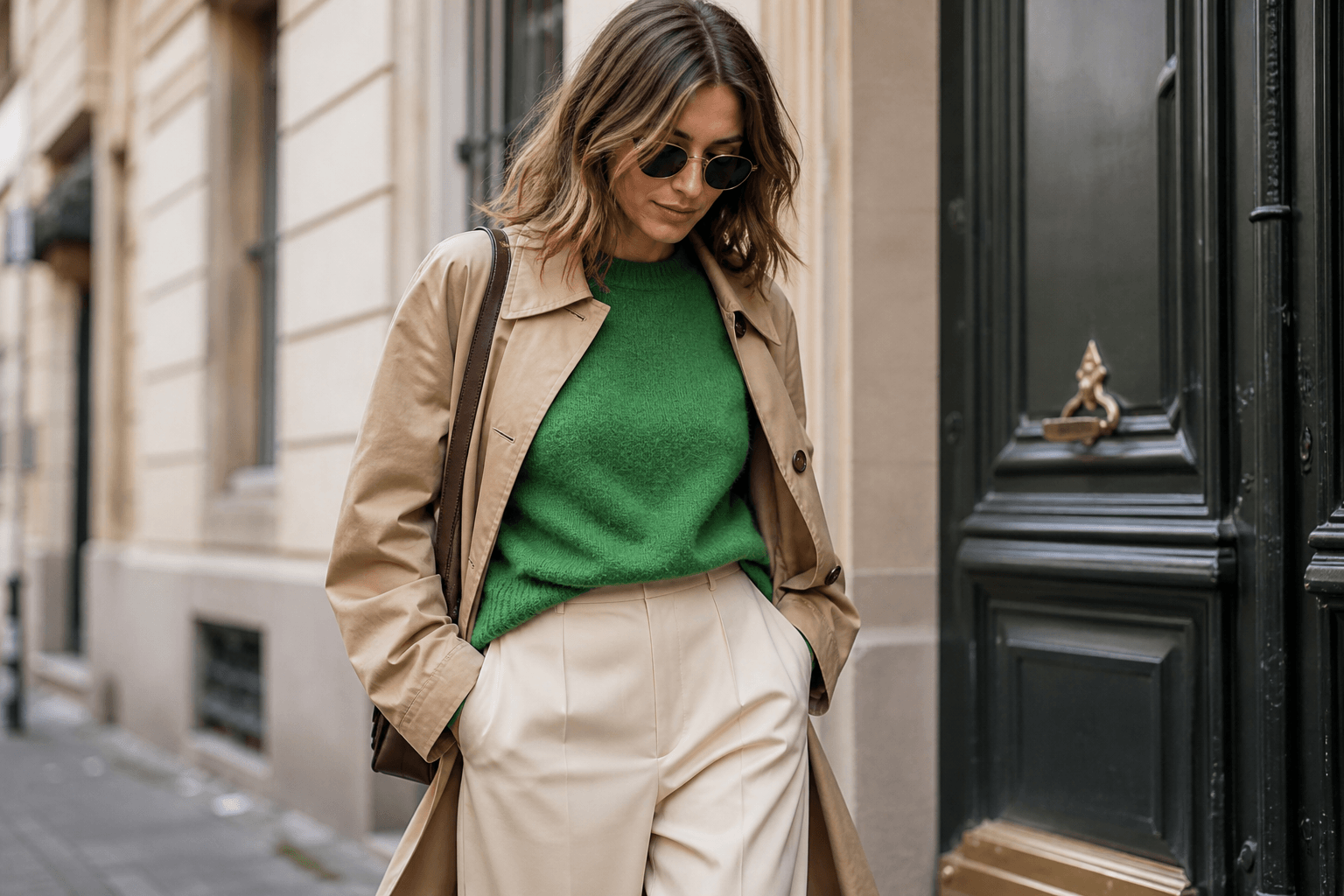 Quelle couleur va bien avec le vert en vêtement ?
