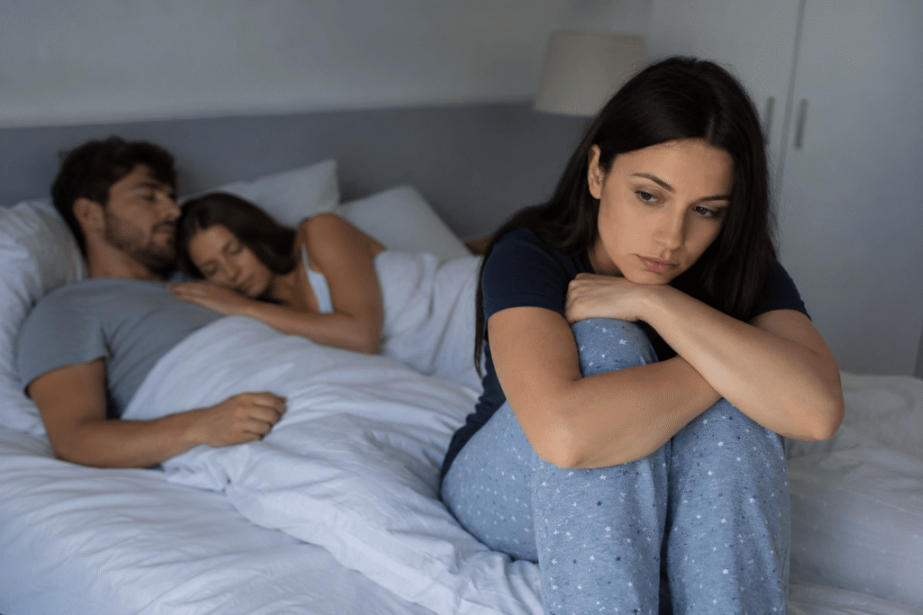 Rêver de voir son mari avec une autre femme
