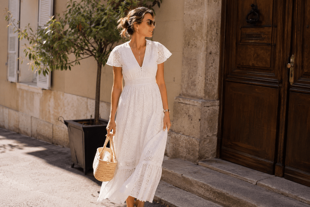 Comment porter une robe blanche