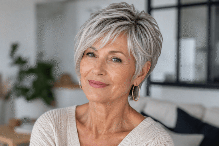 Coupe de cheveux femme 60 ans