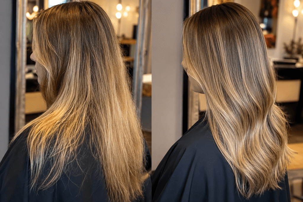 Gloss cheveux
