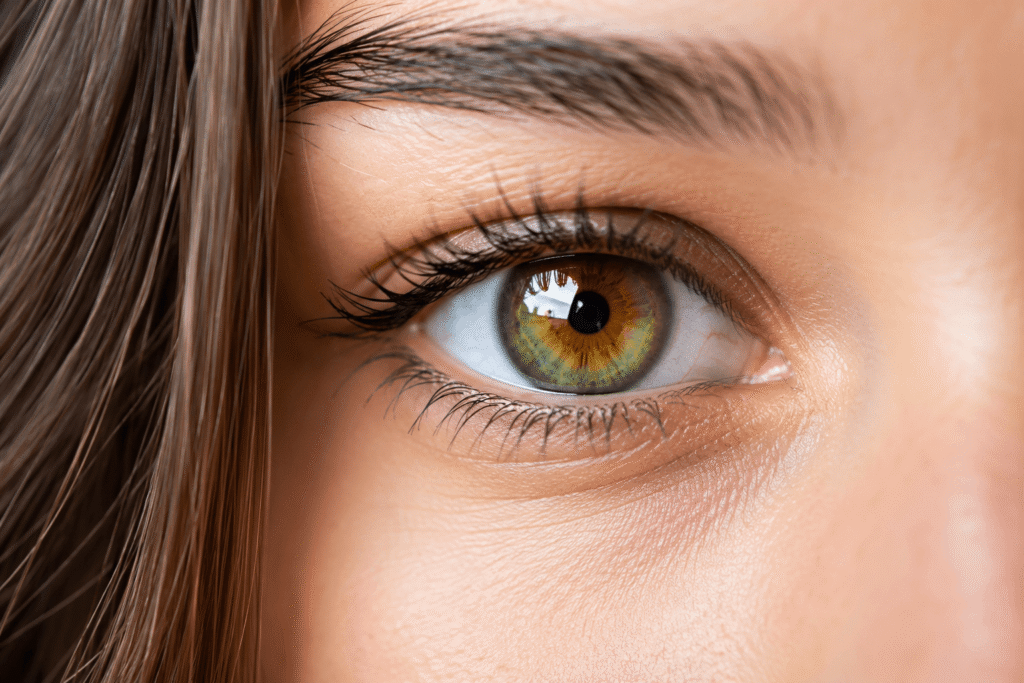 Yeux hazel