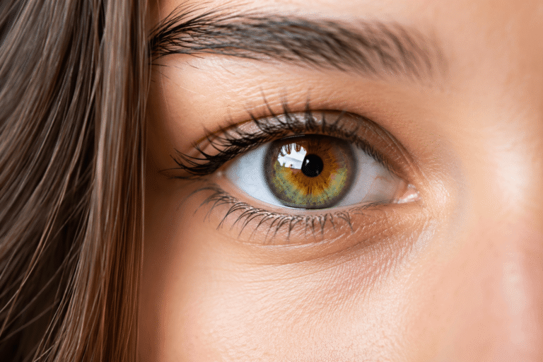 Yeux hazel