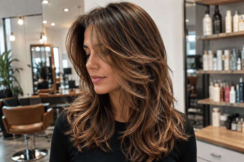 Coupe femme dégradée