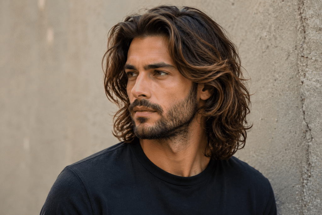 Coupe longue homme