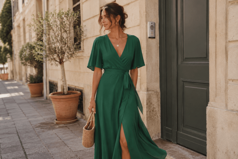 Robe verte